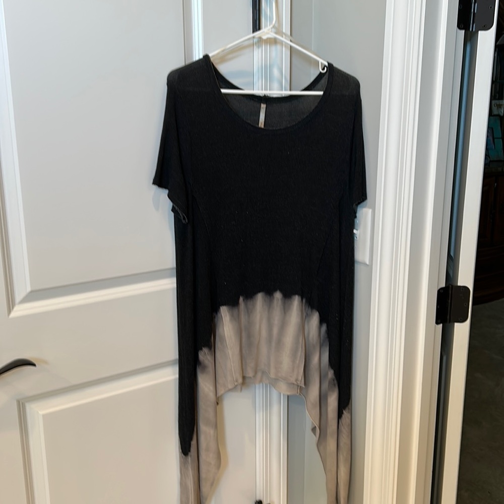 Mona B tie dye asymmetrical top Size M/L
